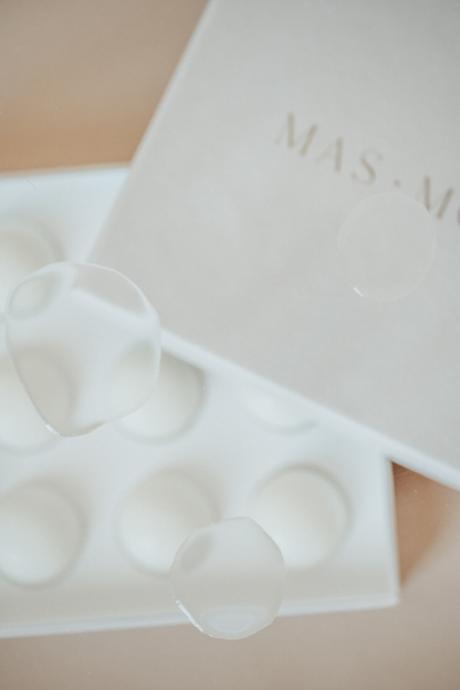 Luxury Massage Oil Pearls "Coco Vanille" - All-Natural Solid Oil